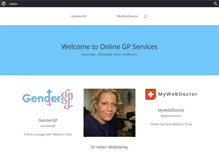 Tablet Screenshot of onlinegpservices.com